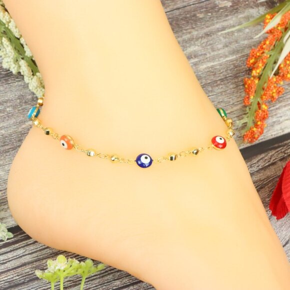 "Elegant Handmade Anklet – Delicate Jewelry for Women, MAR091586 - Picture 6 of 10